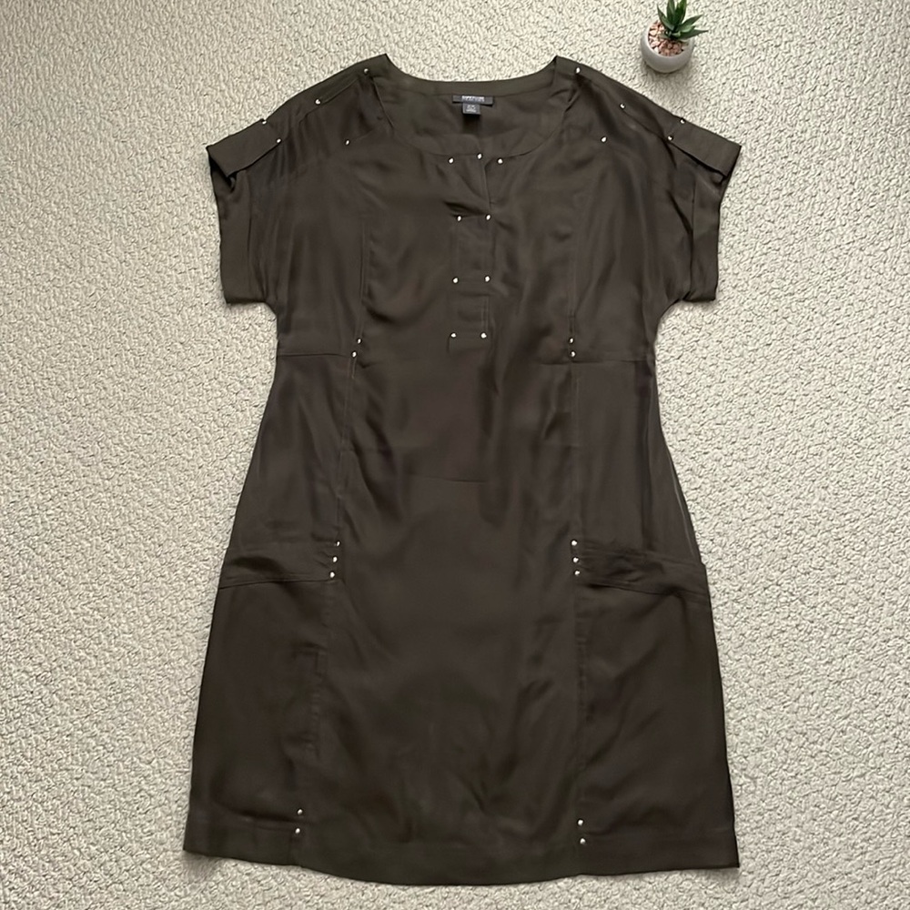 Kenneth Cole reaction shift dress silk